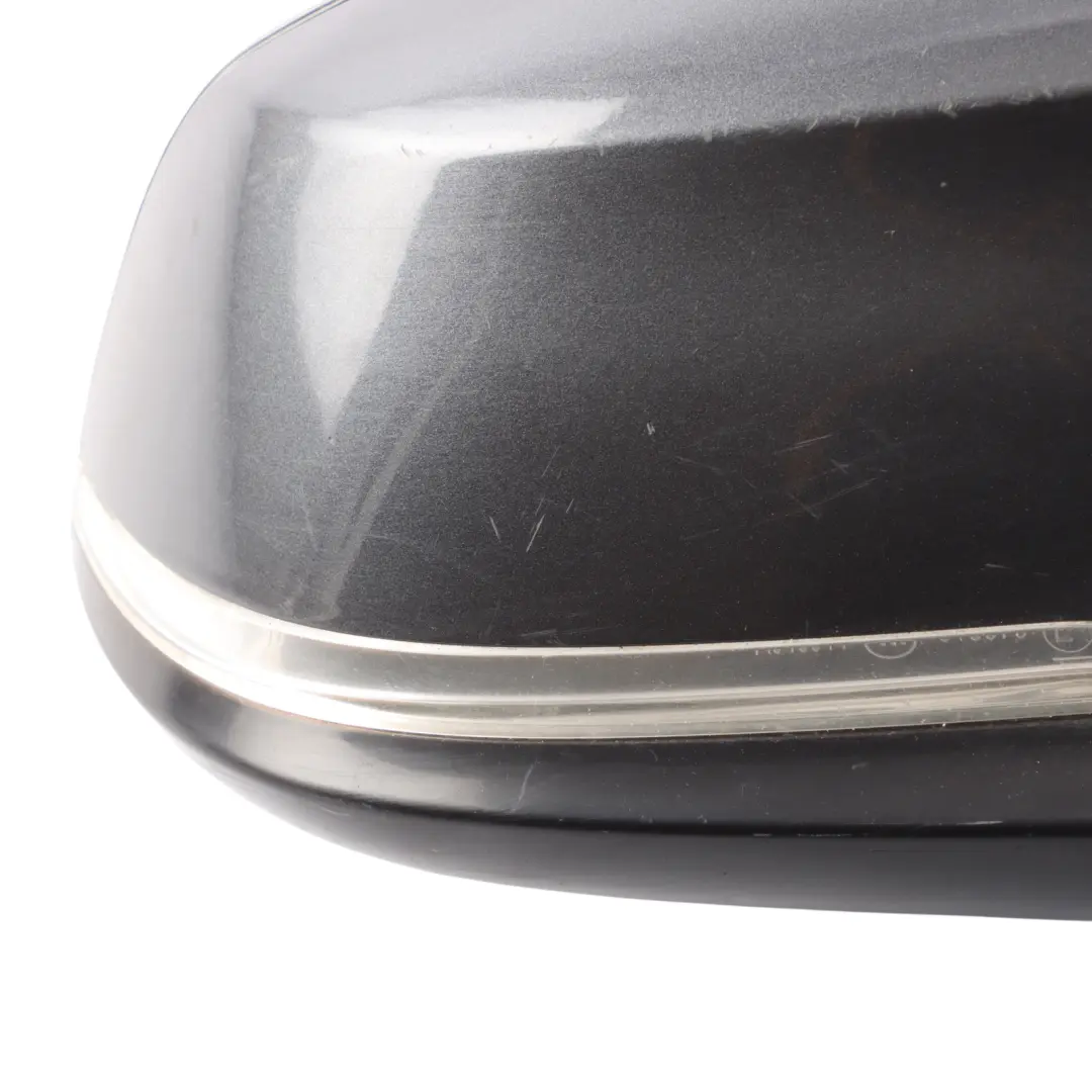 BMW F30 F31 High Gloss Heated Right Wing Mirror O/S Mineral Grey B39 - SKU RHD-7345660-MG1 - Part number 7345660