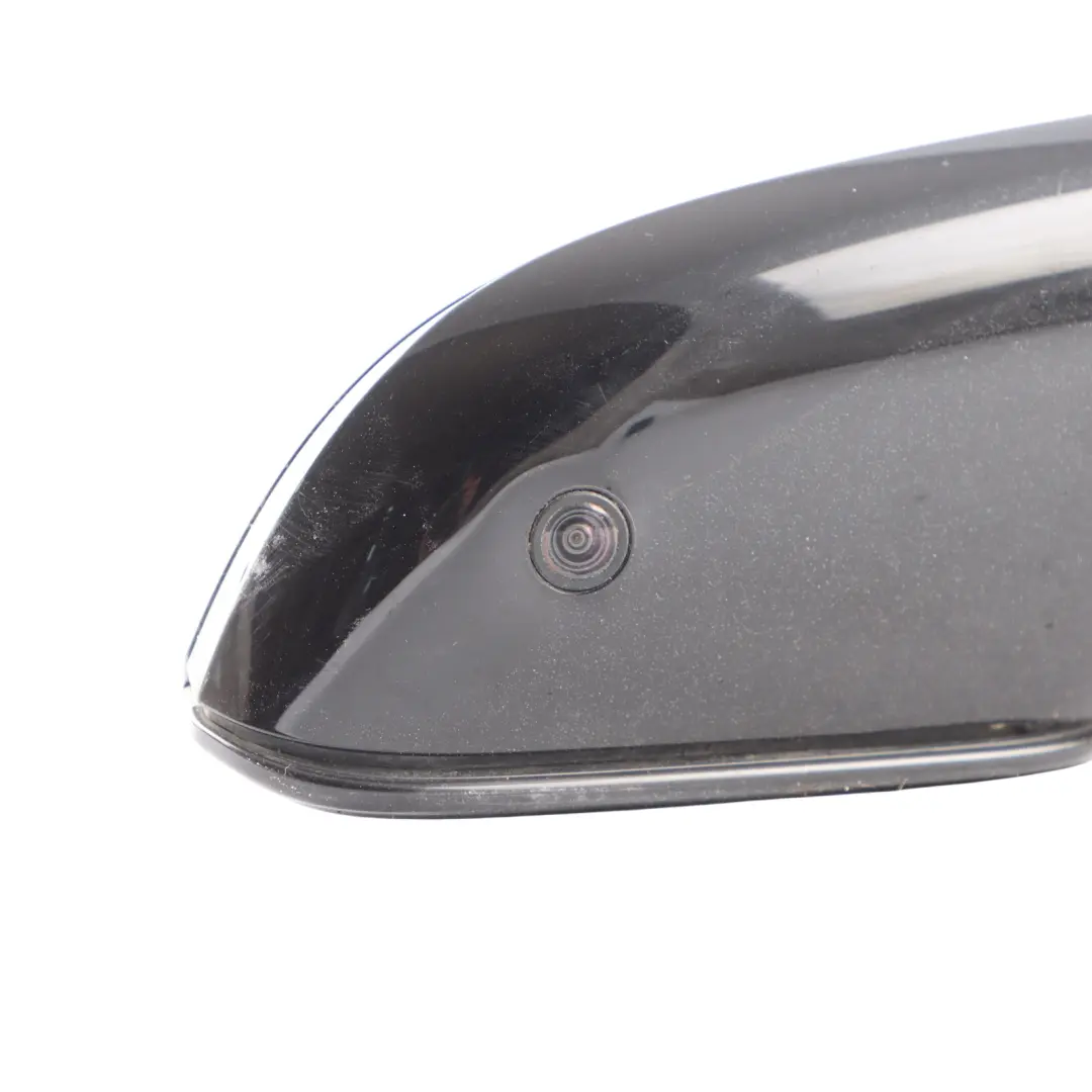  Door Wing Mirror BMW F30 F31 Right O/S Heated Camera Shadow Line 5 Pin Black - SKU RHD-7345698-BLK - Part number 7345698