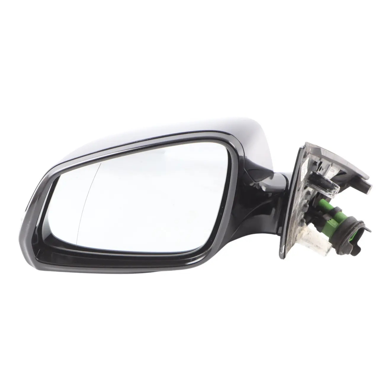 Door Wing Mirror BMW F10 F11 LCI Outside Left N/S Carbonschwarz Metallic - 416