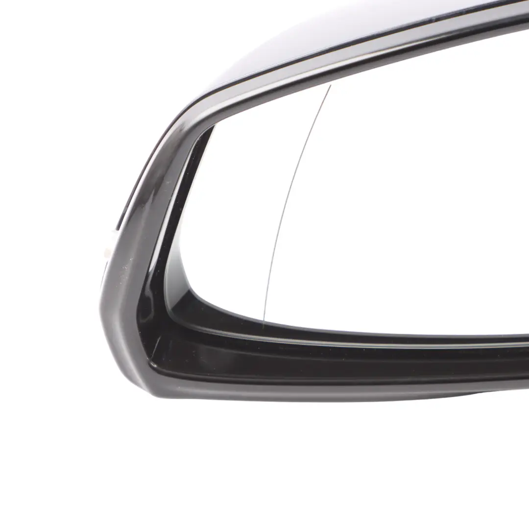  Door Wing Mirror BMW F10 F11 LCI Outside Left N/S Carbonschwarz Metallic - 416 - SKU RHD-7350645-CAR - Part number 7350645