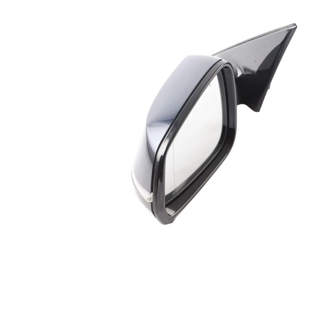  Door Wing Mirror BMW F10 F11 LCI Outside Left N/S Carbonschwarz Metallic - 416 - SKU RHD-7350645-CAR - Part number 7350645