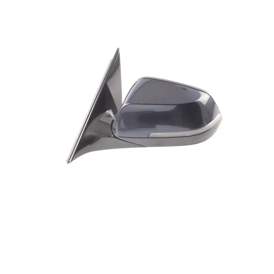  Door Wing Mirror BMW F10 F11 LCI Outside Left N/S Carbonschwarz Metallic - 416 - SKU RHD-7350645-CAR - Part number 7350645
