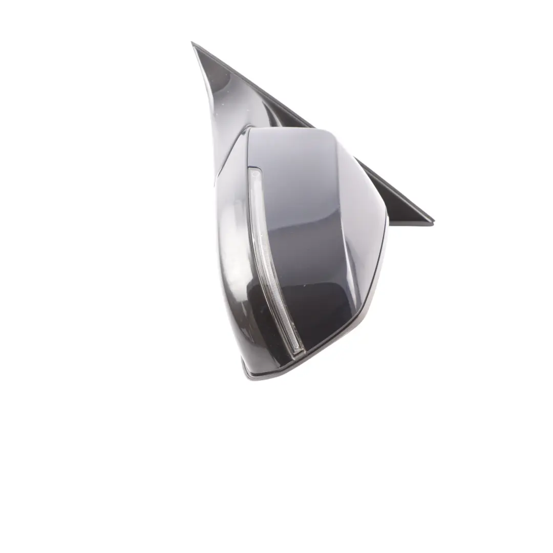 Door Wing Mirror BMW F10 F11 LCI Outside Left N/S Carbonschwarz Metallic - 416 to with Part number 7350645 Door Wing Mirror BMW F10 F11 LCI Outside Left N/S Carbonschwarz Metallic - 416 - SKU RHD-7350645-CAR - Part number 7350645