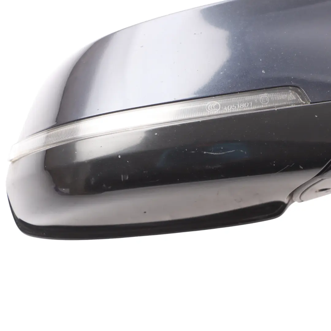  Door Wing Mirror BMW F10 F11 LCI Outside Heated Right O/S Carbonschwarz - 416 - SKU RHD-7350646-CAR - Part number 7350646