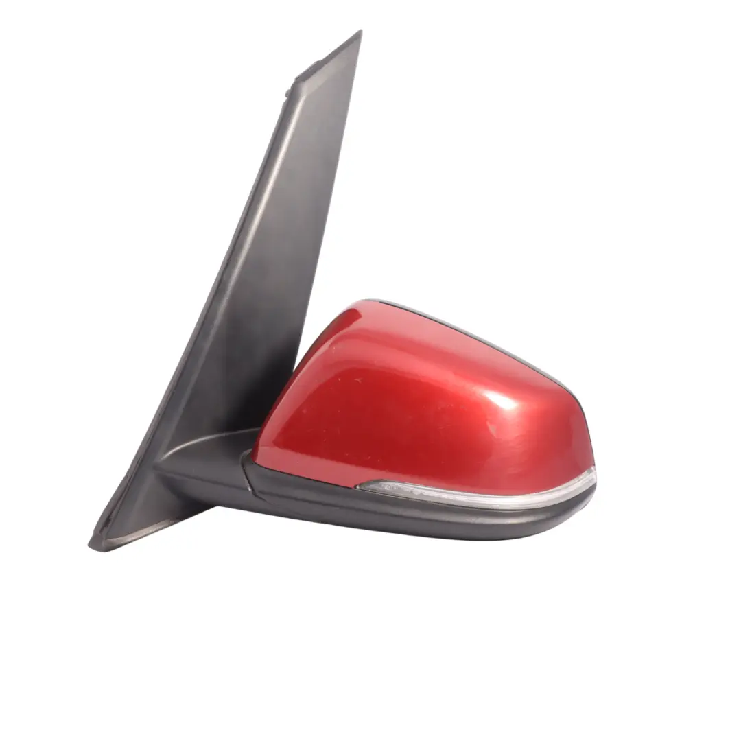 BMW F46 Wing Mirror Door Left N/S Outside 6 Pins Flamenco Red C06 - SKU RHD-7421459-FLR - Part number 7421459