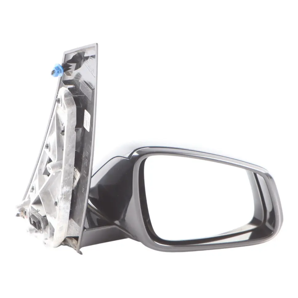 BMW F46 Door Wing Mirror Right O/S Outside 6 Pins High Gloss Black Sapphire 475