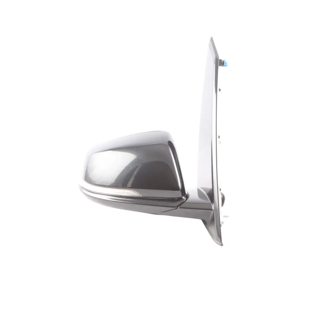BMW F46 Door Wing Mirror Right O/S Outside 6 Pins High Gloss Black Sapphire 475 - SKU RHD-7421472-BS - Part number 7421472