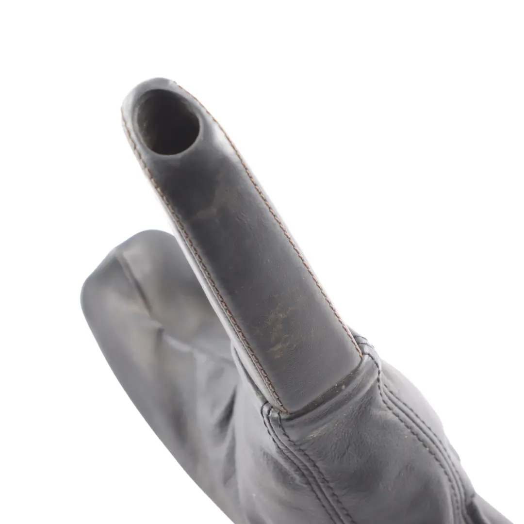 Handbrake Level Cover Leather to BMW E90 E92 E93 M3 Black with Part number 7900778 BMW E90 E92 E93 M3 Black Handbrake Level Cover Leather - SKU RHD-7900778-3 - Part number 7900778