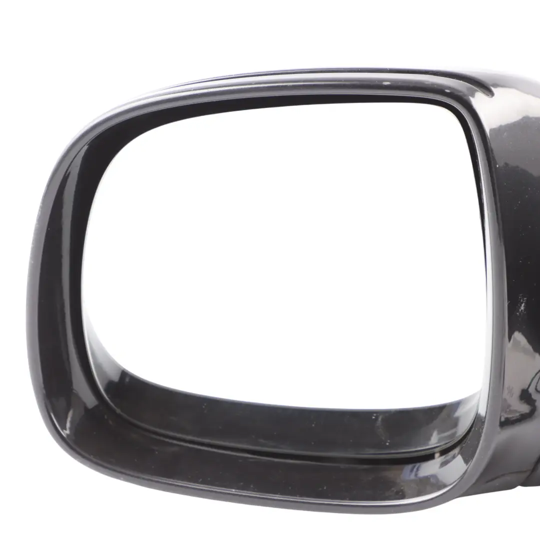 VW Volkswagen Touareg 7L Door Mirror Wing Left N/S Black Magic Pearl - C9Z - SKU RHD-7L6857507GB-BLM - Part number 7L6857507GB