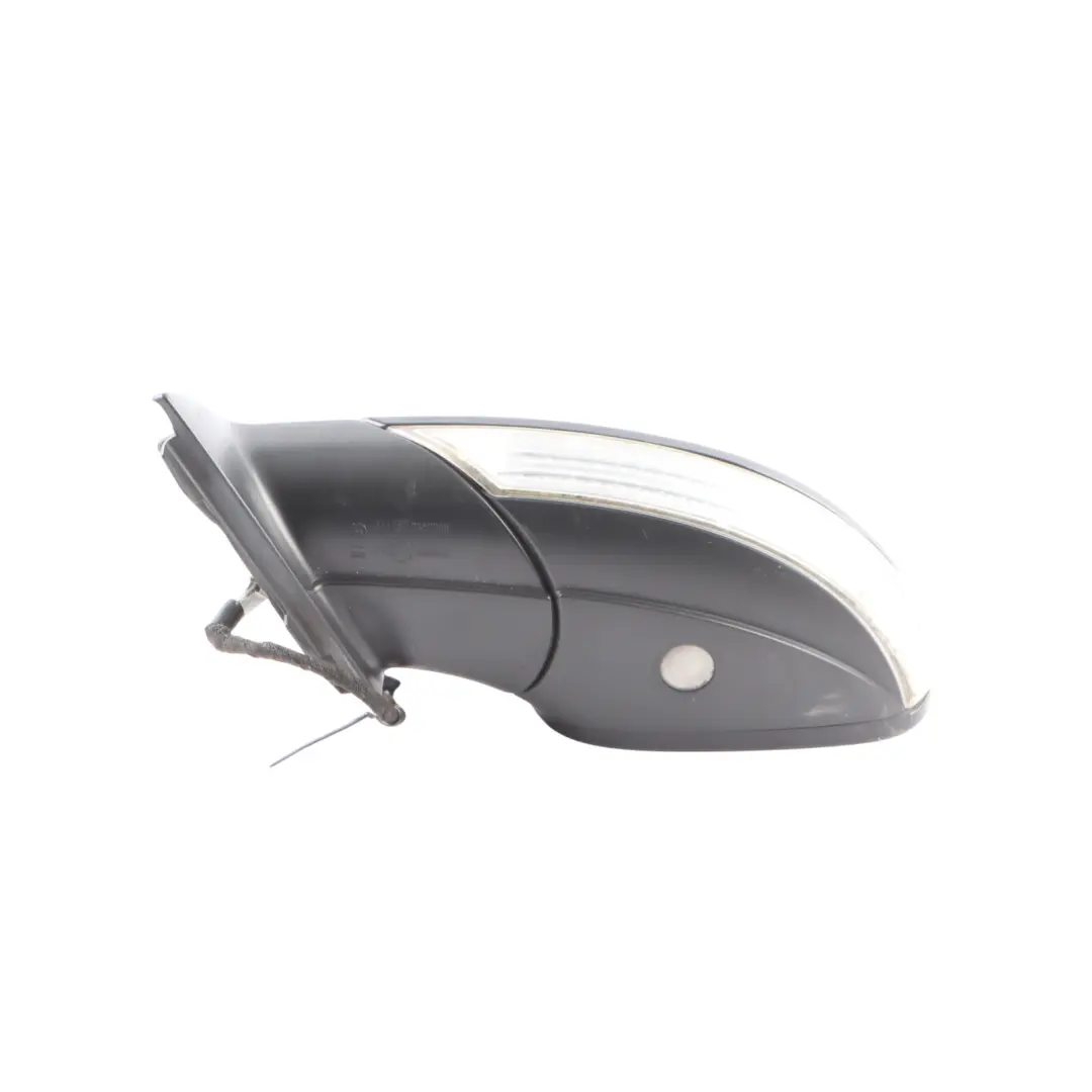 VW Volkswagen Touareg 7L Door Mirror Wing Left N/S Black Magic Pearl - C9Z - SKU RHD-7L6857507GB-BLM - Part number 7L6857507GB