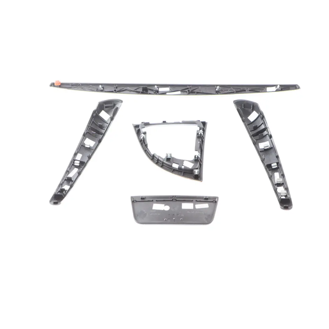 BMW E87 LCI Interior Trim Set Dashboard Ashtray Strip Glacier Silver - SKU RHD-8037458-1 - Part number 8037458