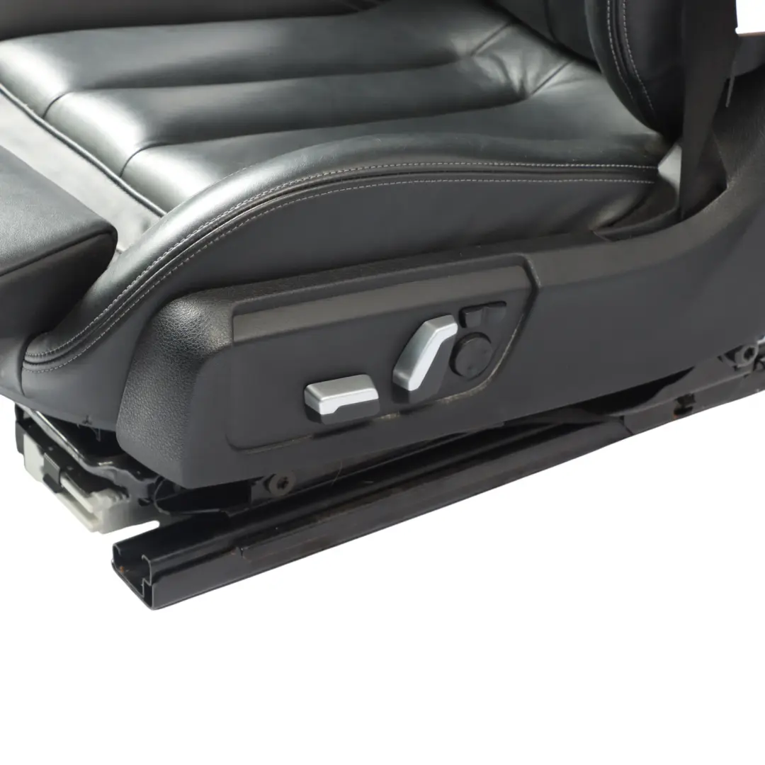 BMW F83 M4 Convertible Front Seat Heated Leather Merino Black Memory Left N/S - SKU RHD-8058351-2 - Part number 8058351