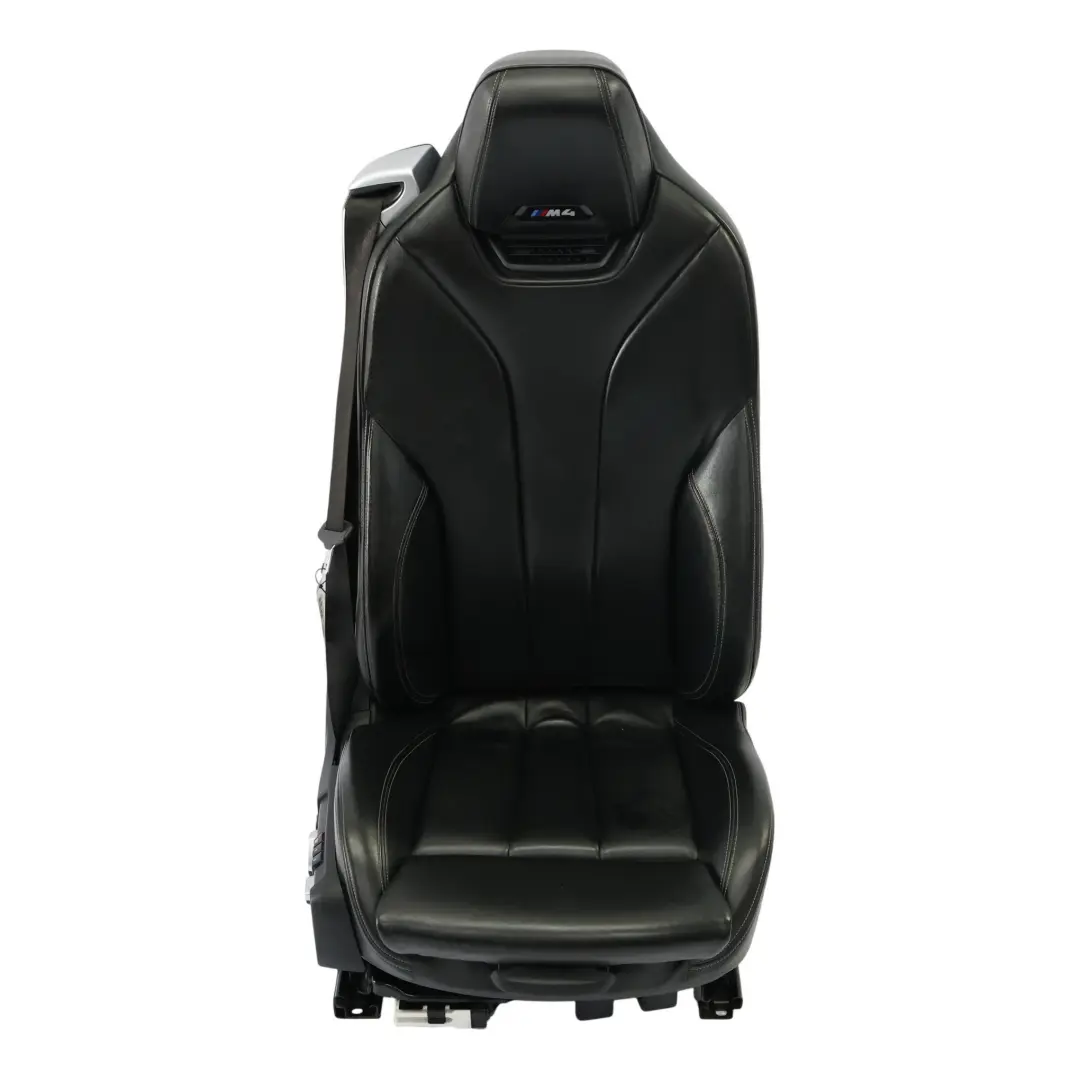 Front Electric Heated Seat Right O/S Leather Black to BMW F83 M4 Sport with Part number 8058352 BMW F83 M4 Sport Front Electric Heated Seat Right O/S Leather Black - SKU RHD-8058352-1 - Part number 8058352