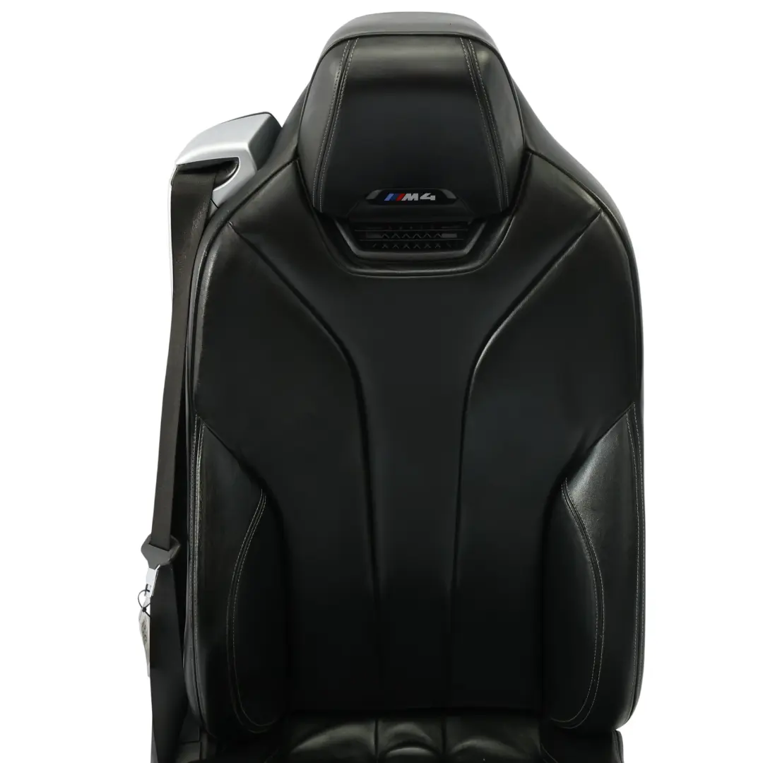 Front Electric Heated Seat Right O/S Leather Black to BMW F83 M4 Sport with Part number 8058352 BMW F83 M4 Sport Front Electric Heated Seat Right O/S Leather Black - SKU RHD-8058352-1 - Part number 8058352