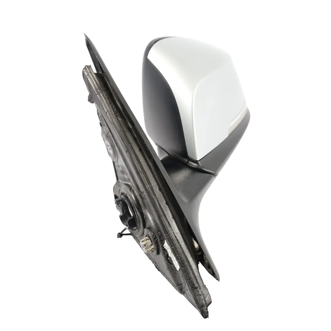  Wing Mirror BMW F30 F31 Heated Left Door N/S Glacier Silver Metallic A83 6 Pins - SKU RHD-7245093-GSB - Part number 7245093
