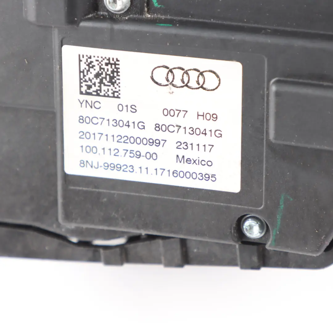 Audi Q5 FY Gear Selector Gearshift Mechanism Automatic Gearbox - SKU RHD-80C713041G - Part number 80C713041G