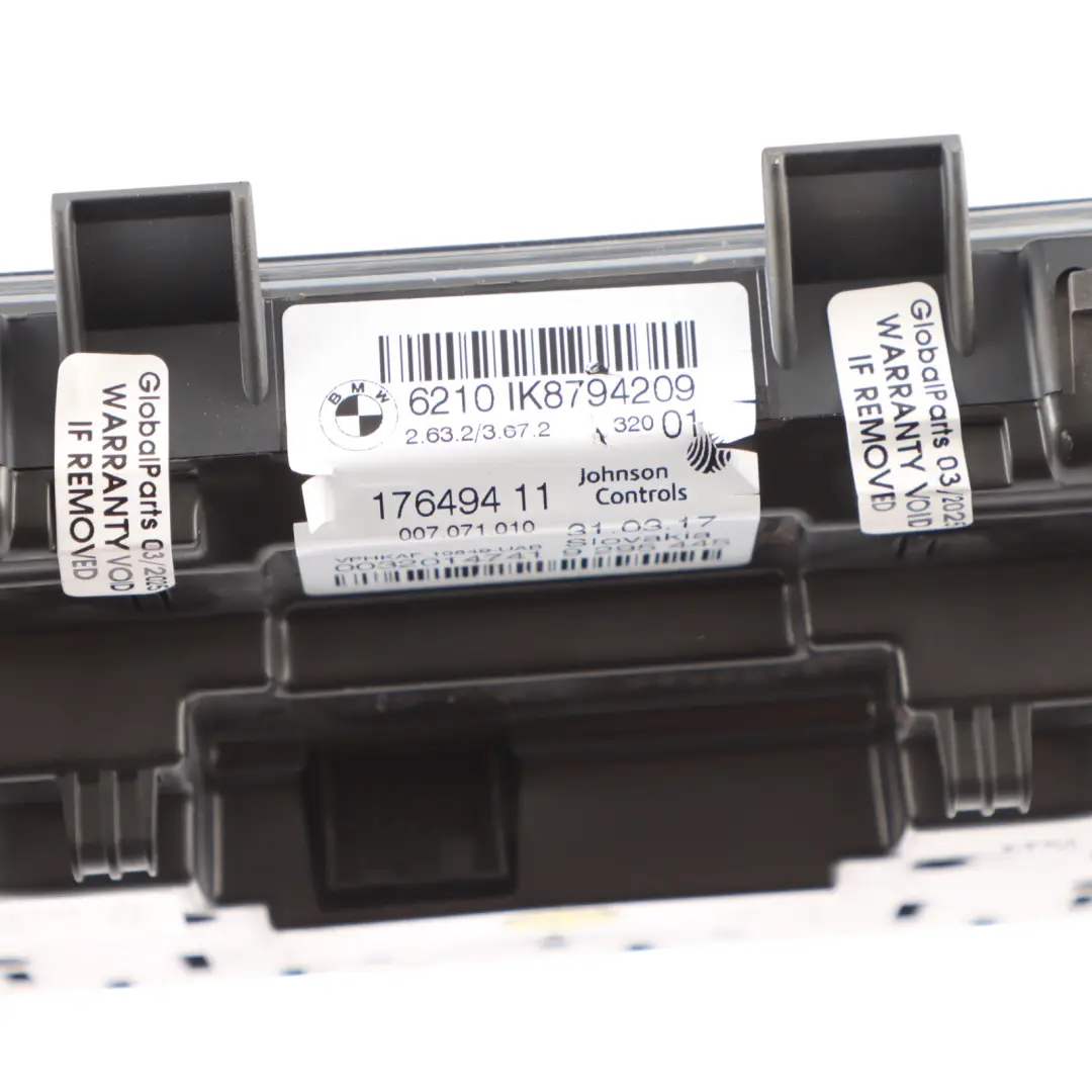 Instrument Cluster Speedo Clocks MPH Manual 9295445 to BMW F20 F21 F45 with Part number 8794209 BMW F20 F21 F45 Instrument Cluster Speedo Clocks MPH Manual 9295445 - SKU rhd-8794209-1 - Part number 8794209