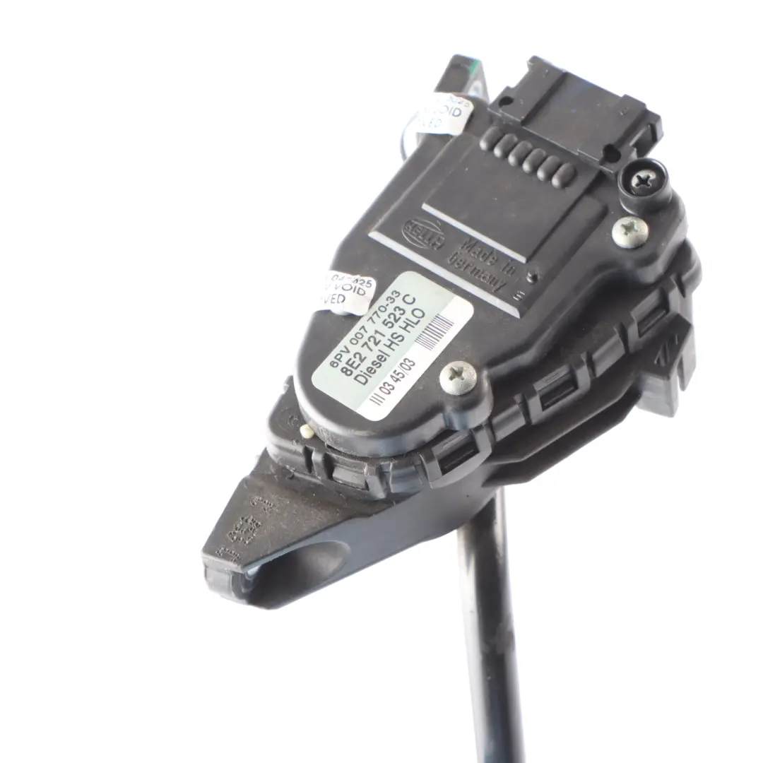 Throttle Pedal Accelerator Gas Assembly Unit to Audi A4 B6 with Part number 8E2721523H Audi A4 B6 Throttle Pedal Accelerator Gas Assembly Unit - SKU RHD-8E2721523H - Part number 8E2721523H