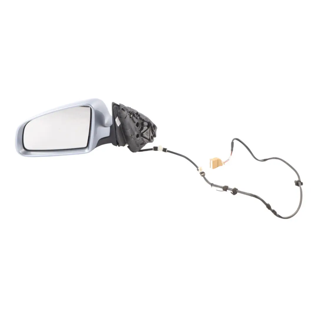 Audi S4 B6 Door Wing Mirror Outside Left N/S Akoya Silver - Y7H - SKU RHD-8E2858531AA-ASI - Part number 8E2858531AA