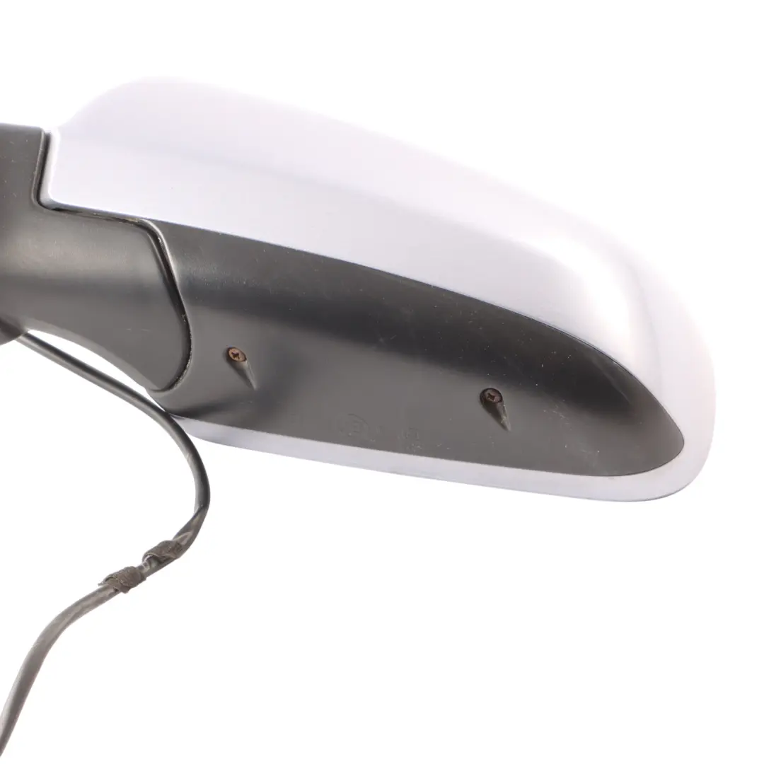 Audi S4 B6 Door Wing Mirror Outside Left N/S Akoya Silver - Y7H - SKU RHD-8E2858531AA-ASI - Part number 8E2858531AA