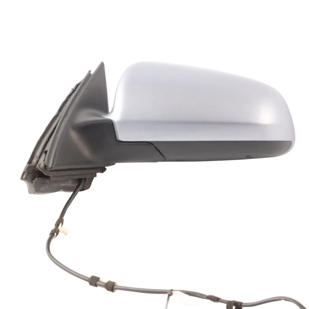 Audi S4 B6 Door Wing Mirror Outside Left N/S Akoya Silver - Y7H - SKU RHD-8E2858531AA-ASI - Part number 8E2858531AA