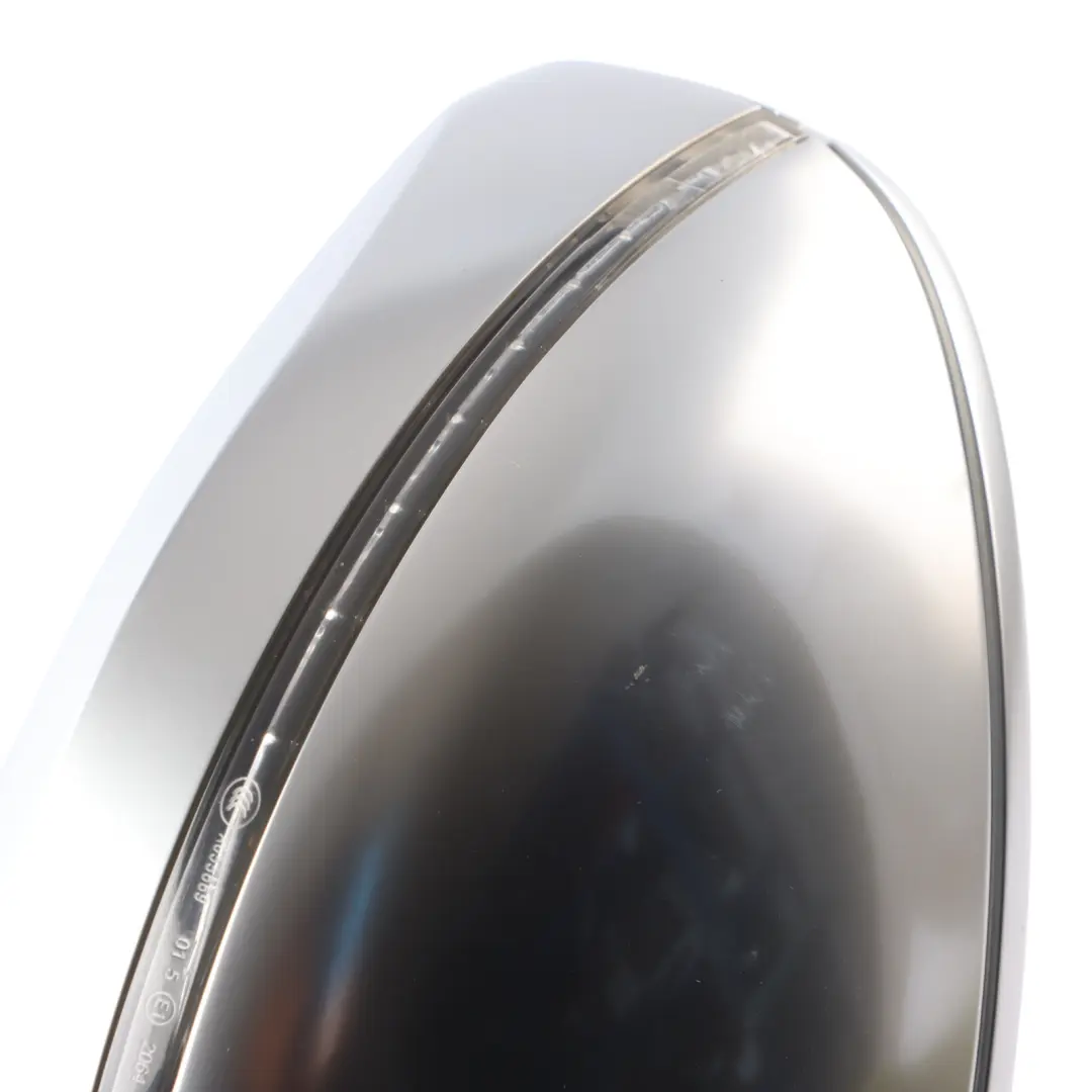  Wing Mirror Audi TT 8J Coupe Door Outside Mirror Right O/S Aluminium - SKU RHD-8J0857502A-ALU - Part number 8J0857502A