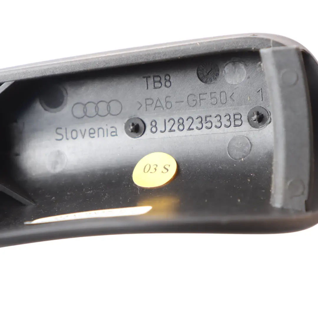 Audi TT 8J Bonnet Lid Hood Release Handle 8J2823535B Black - SKU RHD-8J2823533B - Part number 8J2823533B