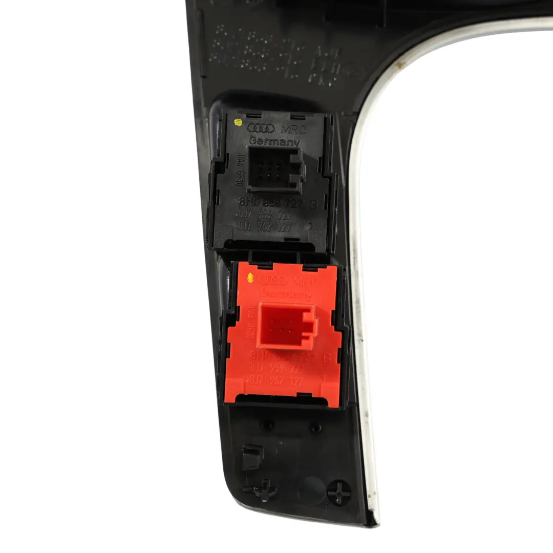 Gearshift Cover Trim Centre Console Panel Surround 8J2863916F to Audi TT 8J with Part number 8J2863916C Audi TT 8J Gearshift Cover Trim Centre Console Panel Surround 8J2863916F - SKU RHD-8J2863916C - Part number 8J2863916C