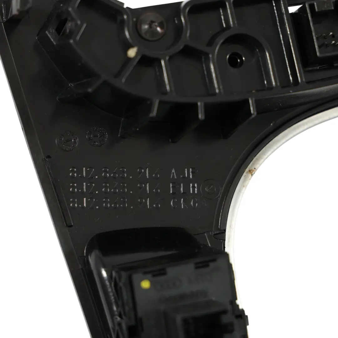 Gearshift Cover Trim Centre Console Panel Surround 8J2863916F to Audi TT 8J with Part number 8J2863916C Audi TT 8J Gearshift Cover Trim Centre Console Panel Surround 8J2863916F - SKU RHD-8J2863916C - Part number 8J2863916C
