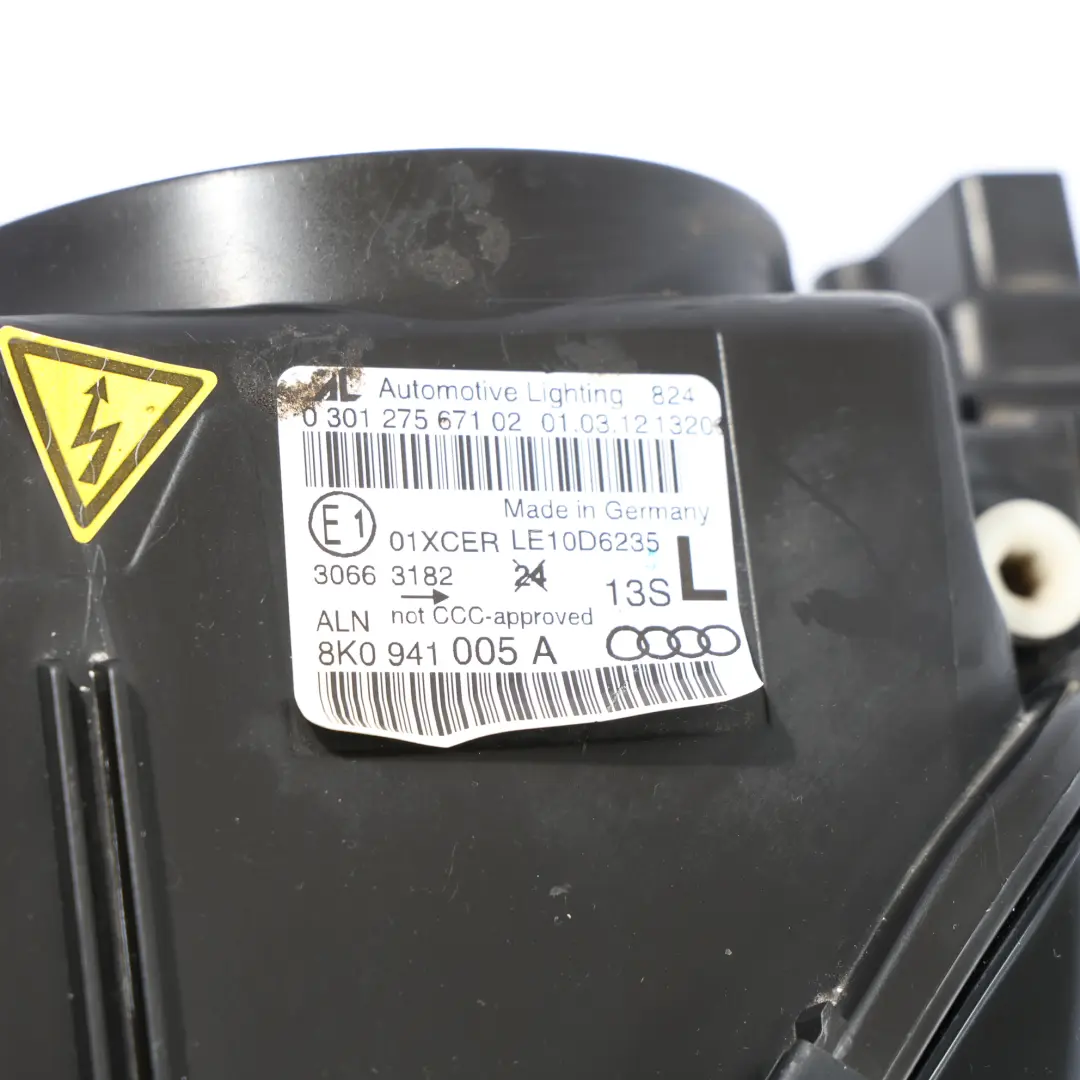 Audi S4 B8 Front Headlight Headlamp Light Lamp Left N/S - SKU RHD-8K0941043A - Part number 8K0941043A