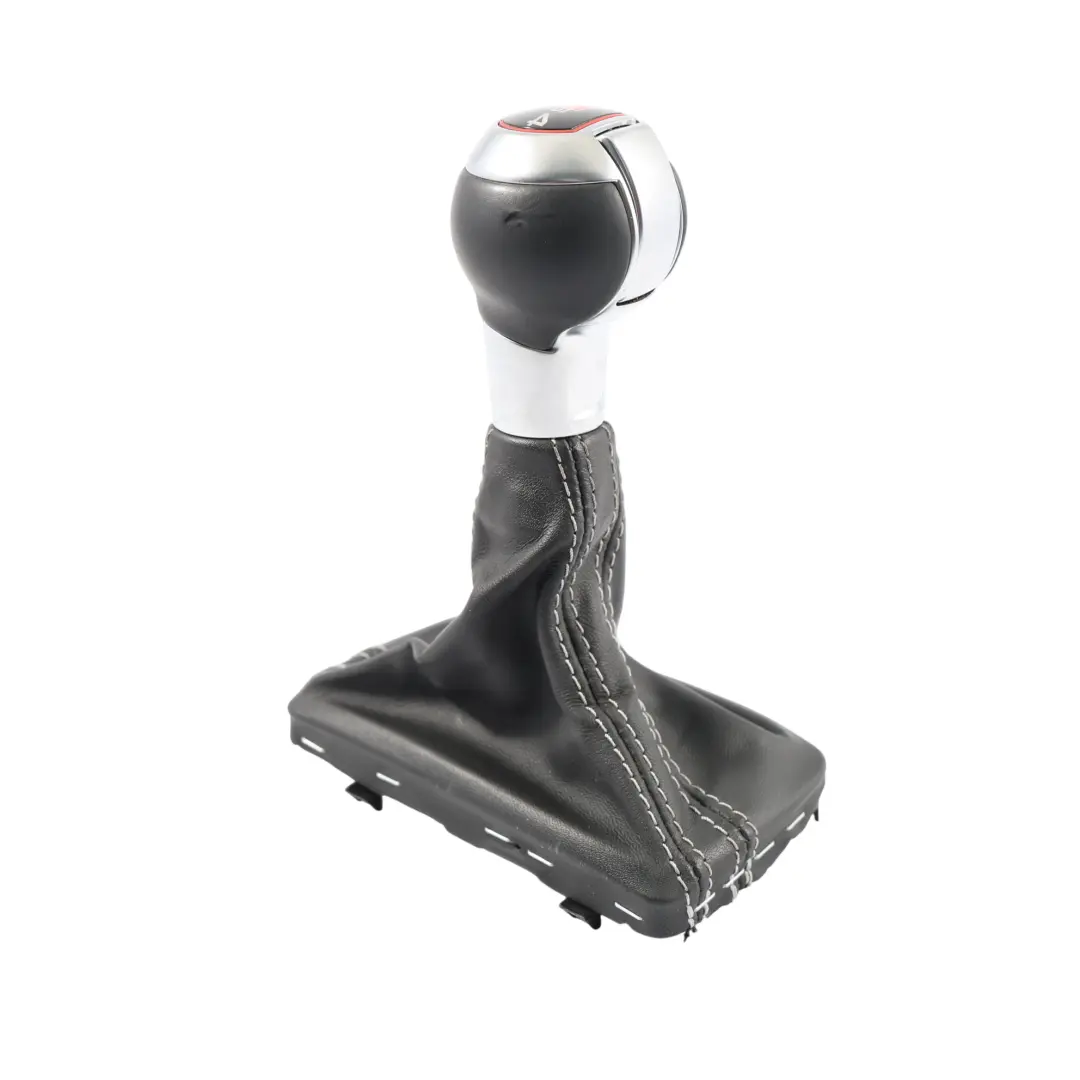 Gear Knob Audi A4 S4 B8 Gear Lever Handle Leather Automatic 8E0863278CM - SKU RHD-8K2713139J - Part number 8K2713139J