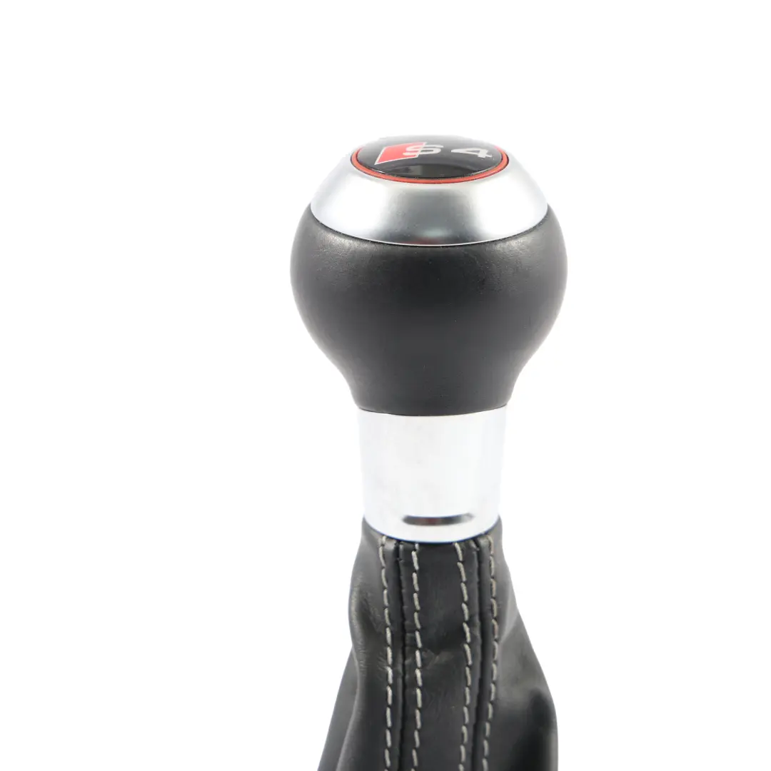Knob Audi A4 S4 B8 Gear Lever Handle Leather Automatic 8E0863278CM to Gear with Part number 8K2713139J Gear Knob Audi A4 S4 B8 Gear Lever Handle Leather Automatic 8E0863278CM - SKU RHD-8K2713139J - Part number 8K2713139J