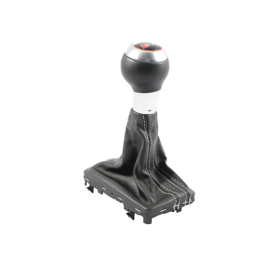 Knob Audi A4 S4 B8 Gear Lever Handle Leather Automatic 8E0863278CM to Gear with Part number 8K2713139J Gear Knob Audi A4 S4 B8 Gear Lever Handle Leather Automatic 8E0863278CM - SKU RHD-8K2713139J - Part number 8K2713139J