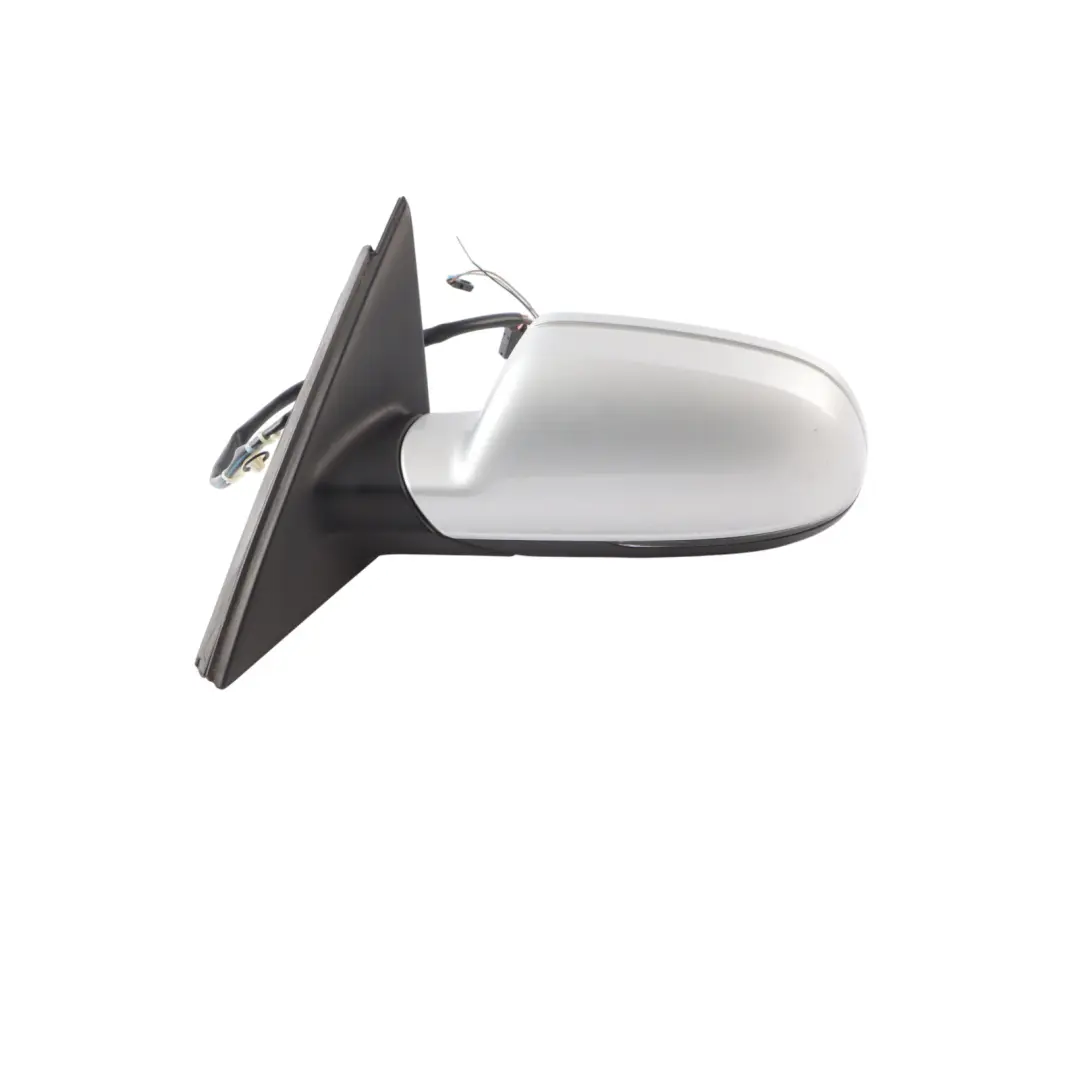 Audi A4 B8 Door Mirror Wing Electric Left N/S Ice Metallic - X7W - SKU RHD-8K2857409AF-ICS - Part number 8K2857409AF