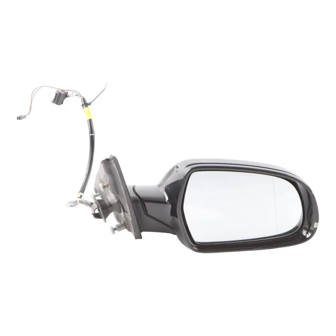 Door Side Electric Mirror Right O/S Black Brilliant Metallic - Y9B to Audi A4 B8 with Part number 8K2857410AF Audi A4 B8 Door Side Electric Mirror Right O/S Black Brilliant Metallic - Y9B - SKU RHD-8K2857410AF-BBL - Part number 8K2857410AF