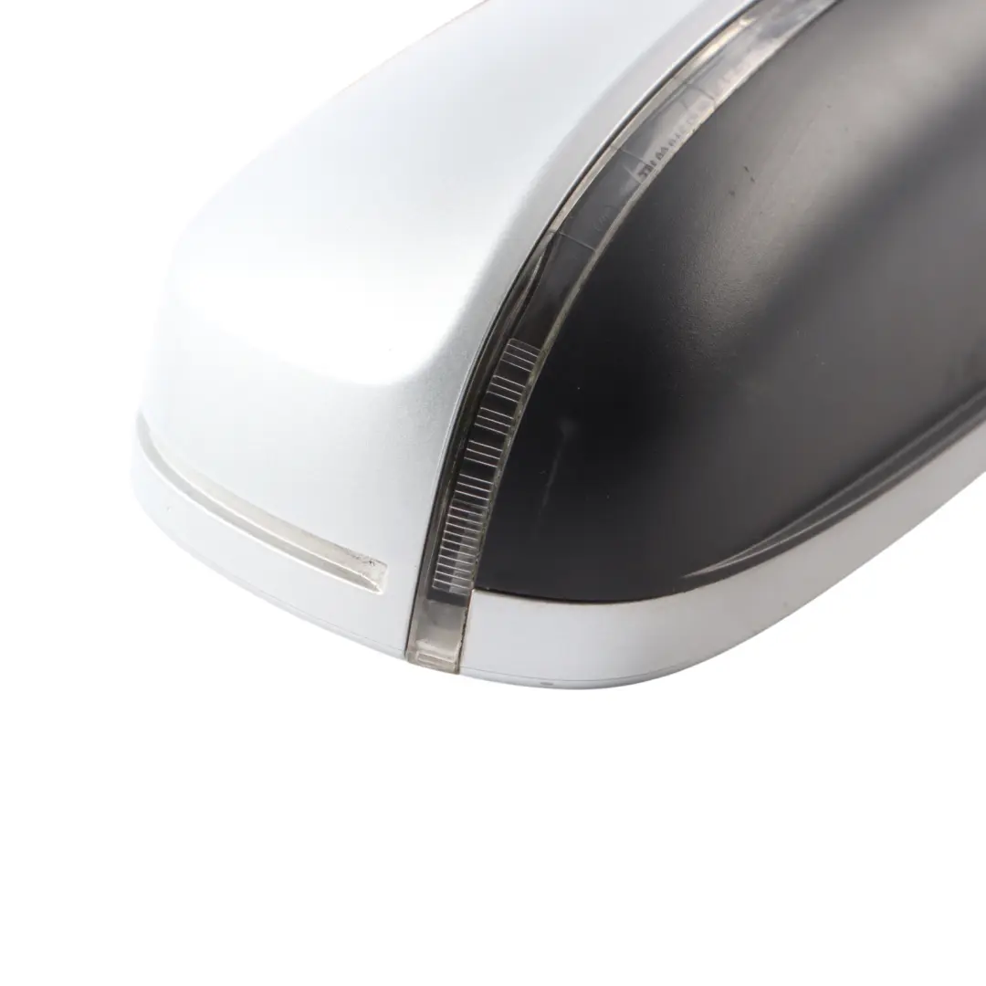 Audi A4 B8 Door Right O/S Mirror Wing Ice Metallic - X7W - SKU RHD-8K2857410AF-ICS - Part number 8K2857410AF
