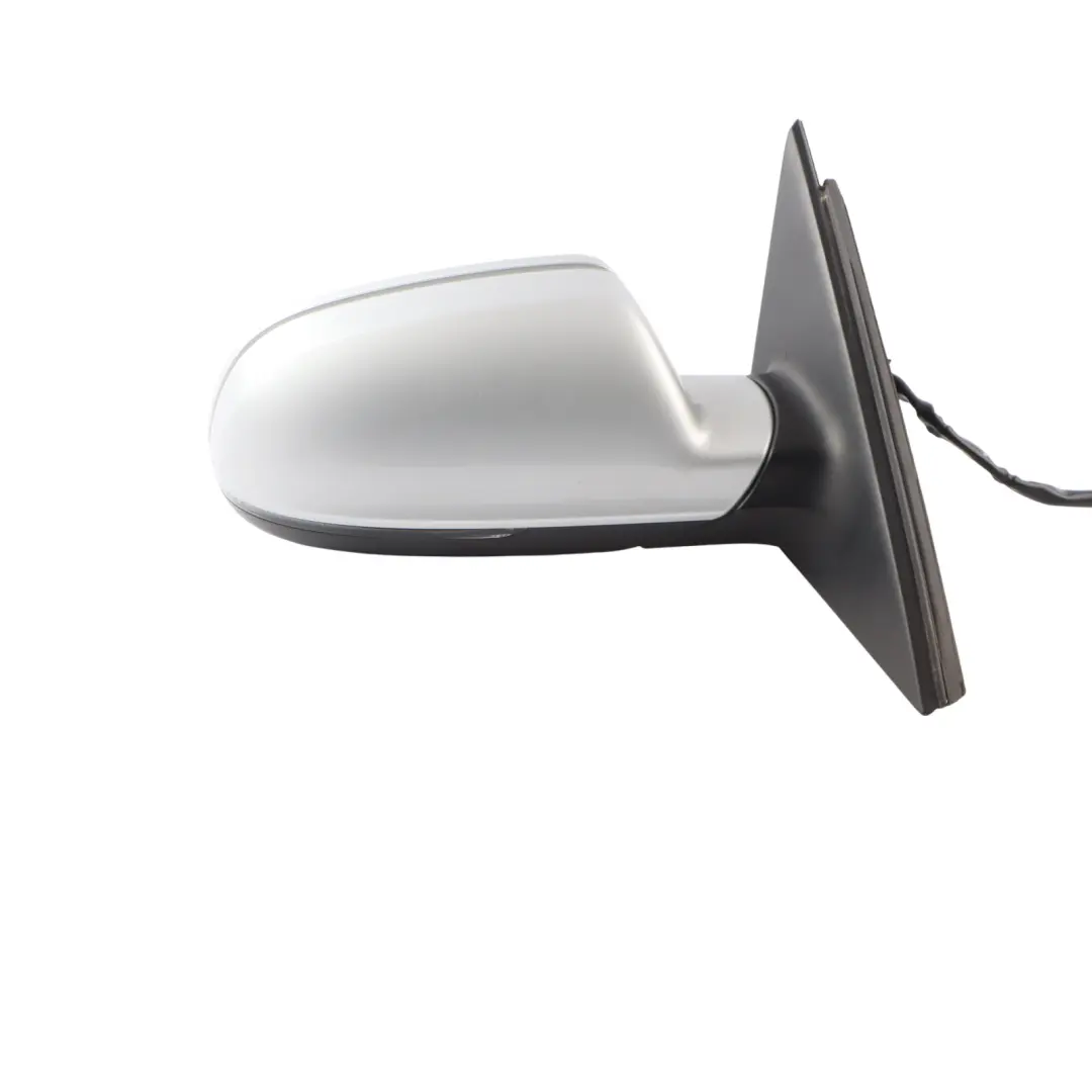 Audi A4 B8 Door Right O/S Mirror Wing Ice Metallic - X7W - SKU RHD-8K2857410AF-ICS - Part number 8K2857410AF