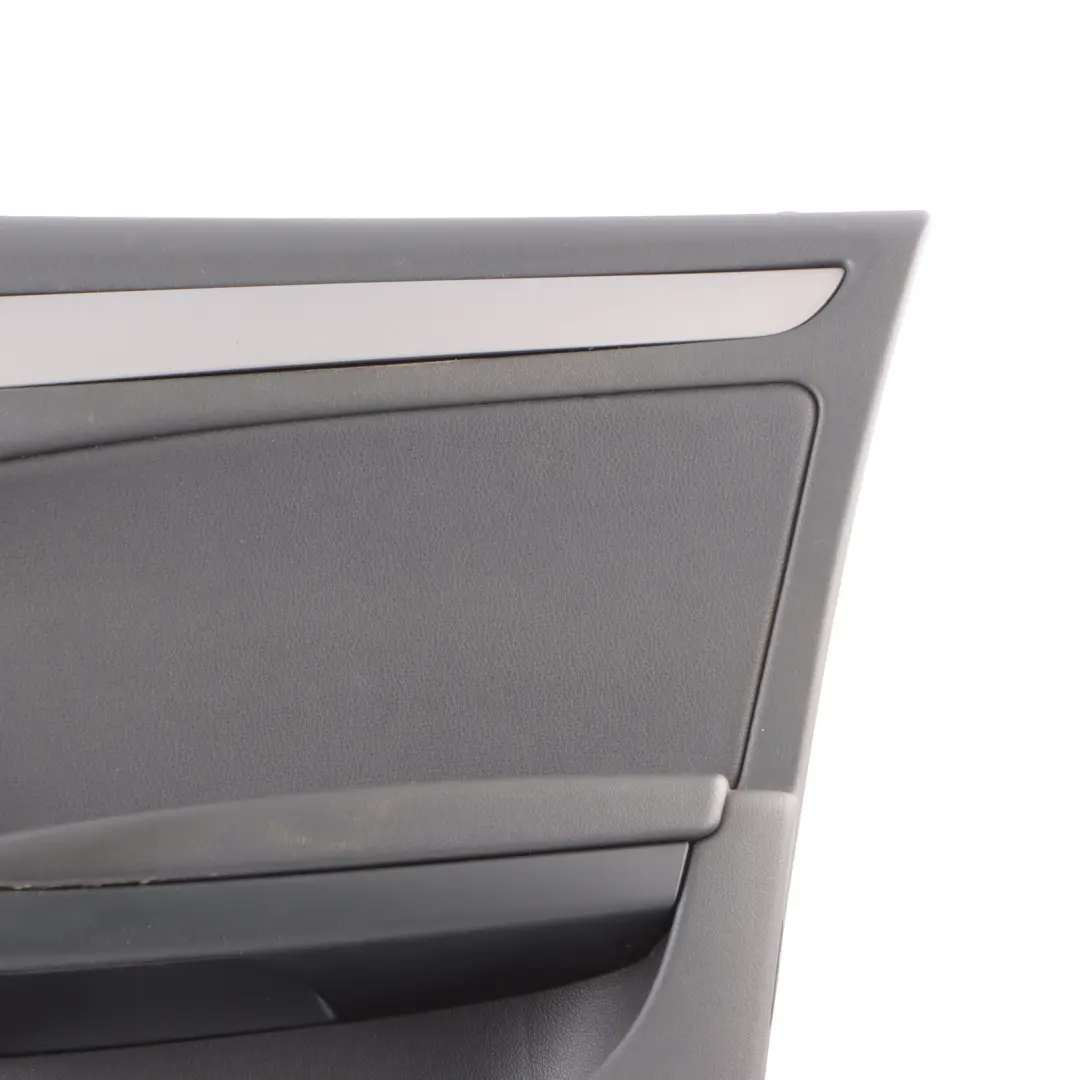 Audi A4 B8 Door Card Front Right O/S Lining Trim Panel Leather Black - SKU RHD-8K2867104BC - Part number 8K2867104BC