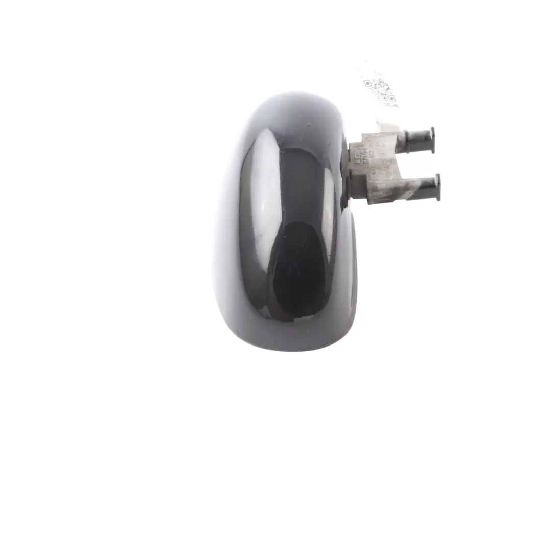 Audi TT Mk1 8N Door Wing Mirror Right O/S Heated Black - SKU RHD-8N0857528-BLK - Part number 8N0857528