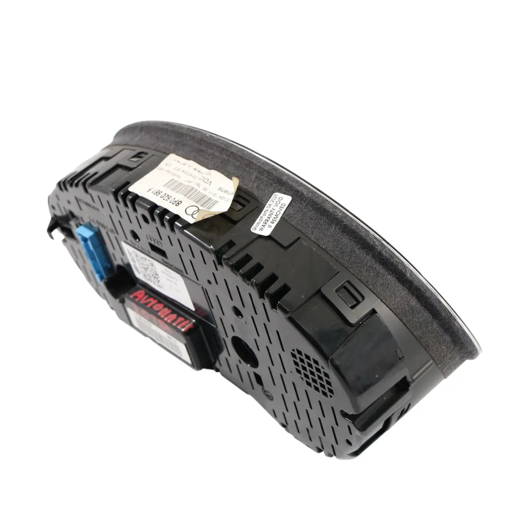 Instrument Cluster Diesel Speedo Clocks Meter Automatic to Audi A3 8P with Part number 8P0920981F Audi A3 8P Instrument Cluster Diesel Speedo Clocks Meter Automatic - SKU RHD-8P0920981F - Part number 8P0920981F