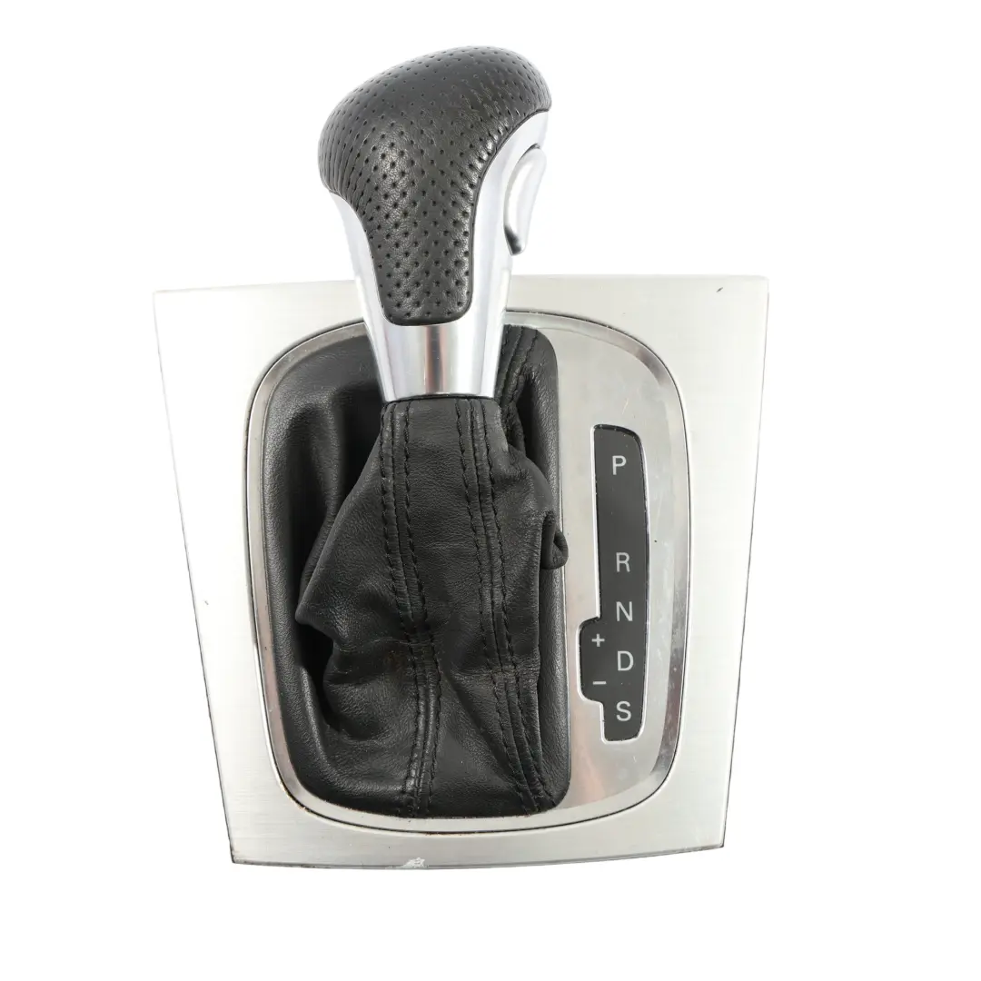 Audi A3 8P Gear Selector Lever Knob Cover Leather Automatic Gearbox - SKU RHD-8P2713463A-2 - Part number 8P2713463A