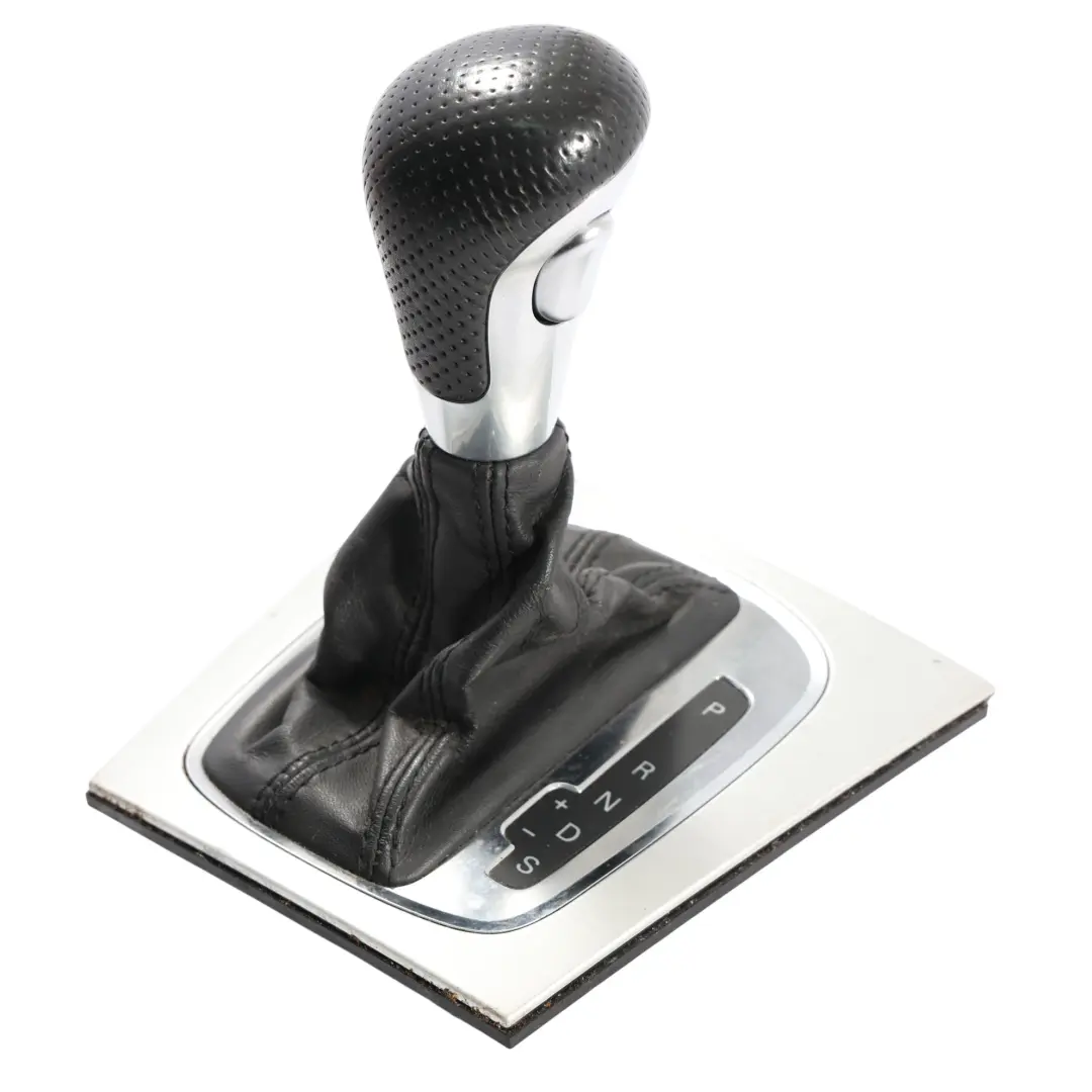 Audi A3 8P Gear Selector Lever Knob Cover Leather Automatic Gearbox - SKU RHD-8P2713463A-2 - Part number 8P2713463A