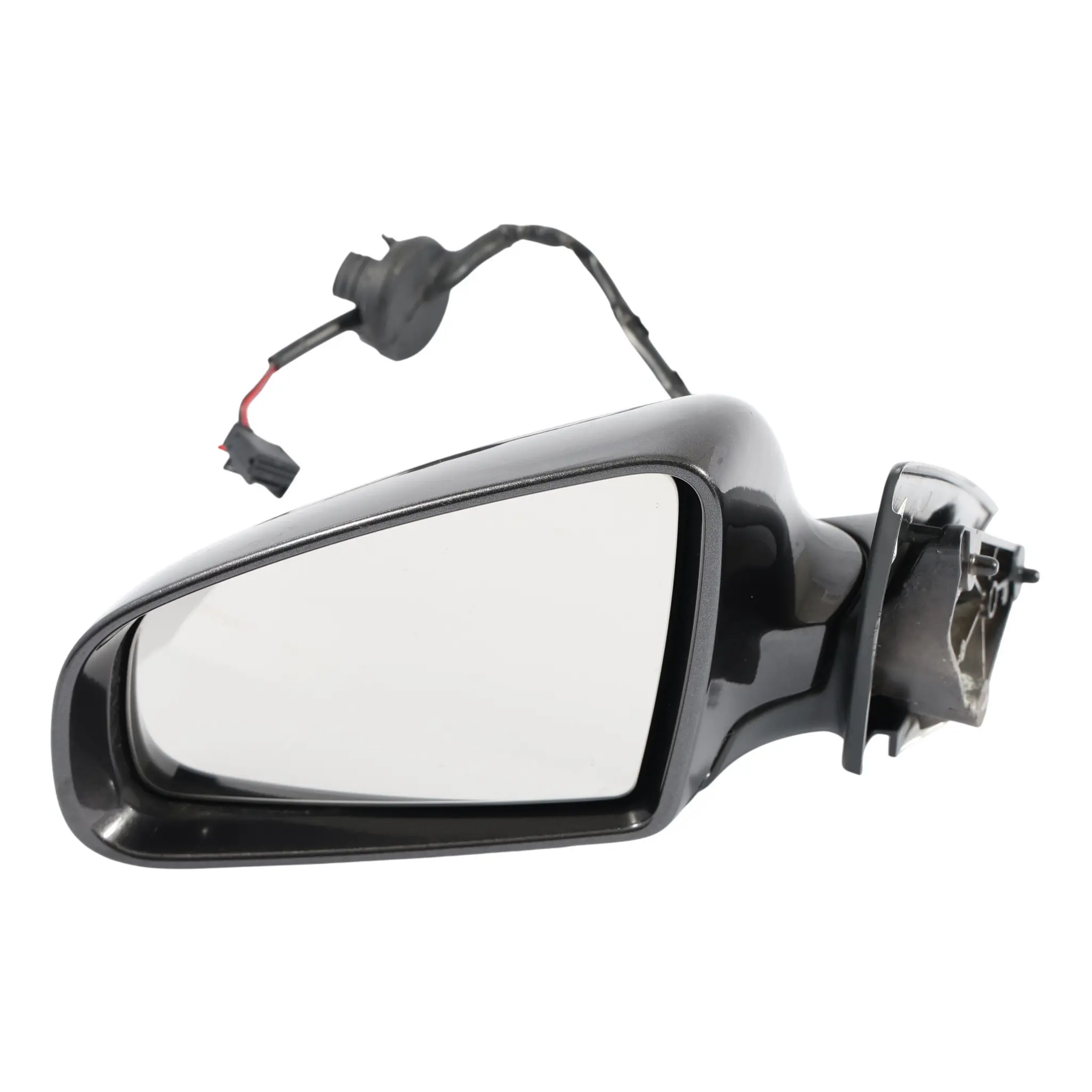 Audi A3 8P Wing Mirror Electric Outside Door Left N/S Lava Grey Pearl - Z7L