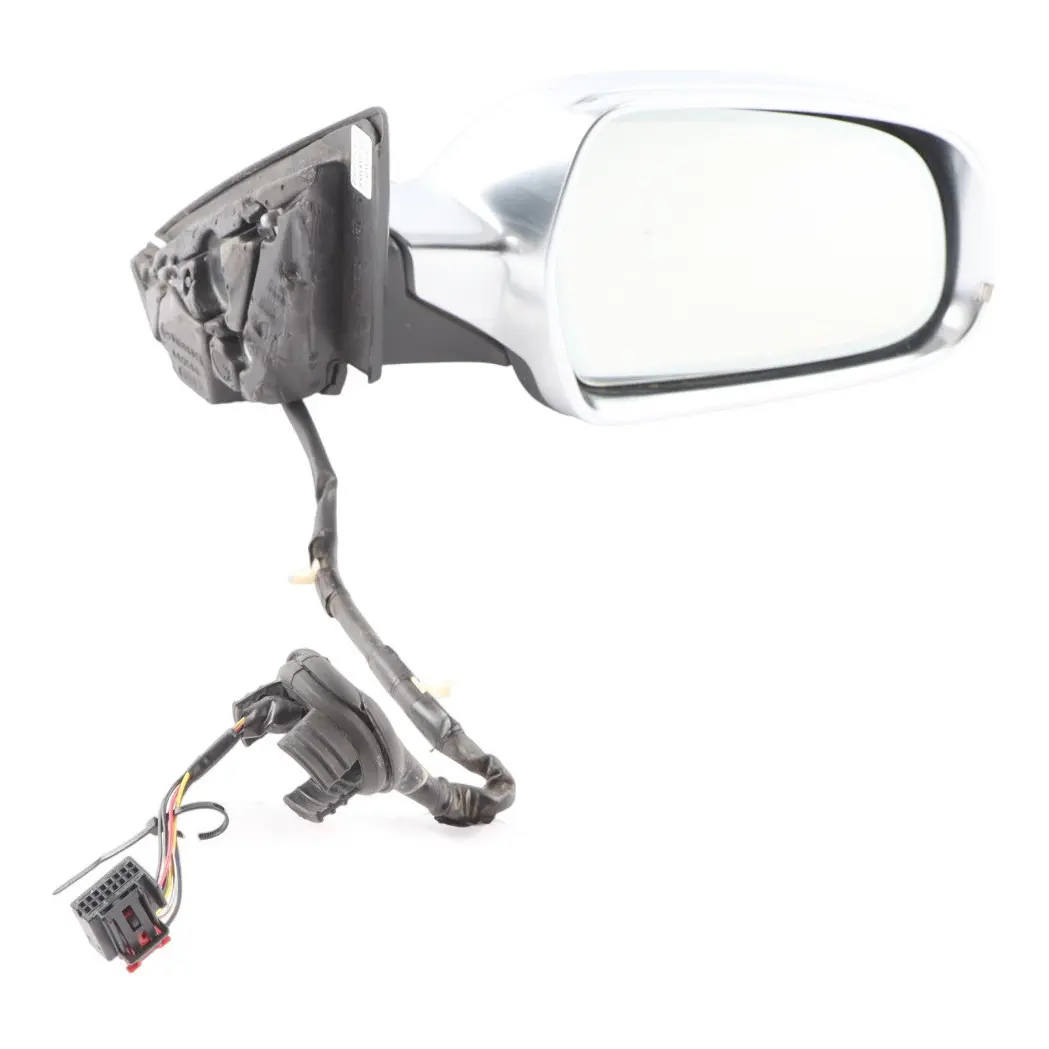 Audi A3 8P Electric Wing Mirror Right O/S Aluminium 8P2858532GB