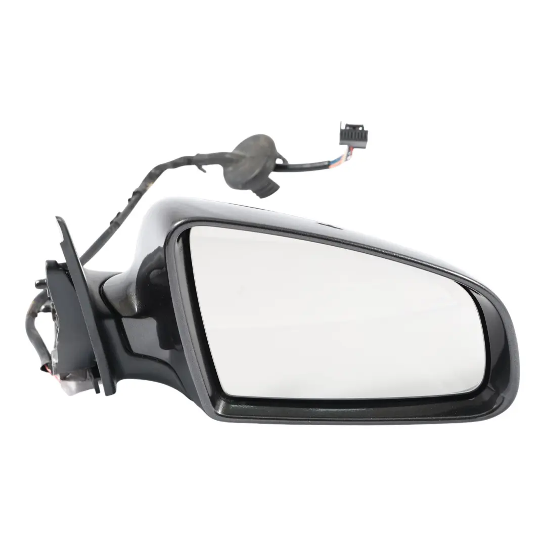 Audi A3 8P Wing Mirror Electric Outside Door Right O/S Lava Grey Pearl - Z7L - SKU RHD-8P2858532L-LAG - Part number 8P2858532L