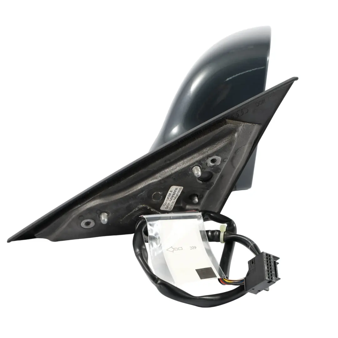 Audi A3 8P Wing Mirror Door Electric Right O/S Meteor Grey - Z7H - SKU RHD-8P7858532E-MGR - Part number 8P7858532E