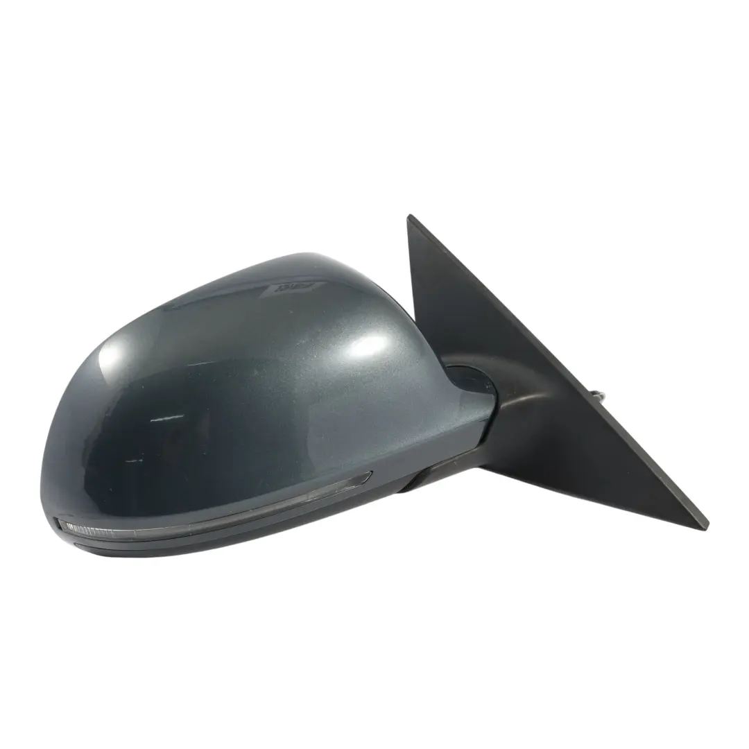 Audi A3 8P Wing Mirror Door Electric Right O/S Meteor Grey - Z7H - SKU RHD-8P7858532E-MGR - Part number 8P7858532E