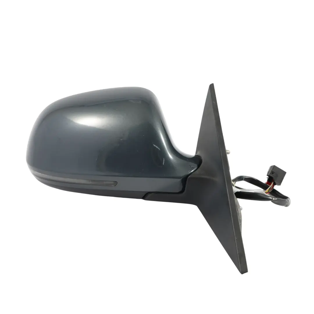 Audi A3 8P Wing Mirror Door Electric Right O/S Meteor Grey - Z7H - SKU RHD-8P7858532E-MGR - Part number 8P7858532E