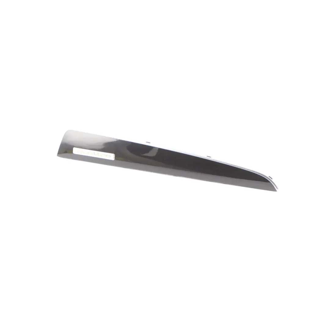Audi Q5 8R Front Dashboard Panel Trim Cover Quattrol Badge High Gloss - SKU RHD-8R2853189F - Part number 8R2853189F