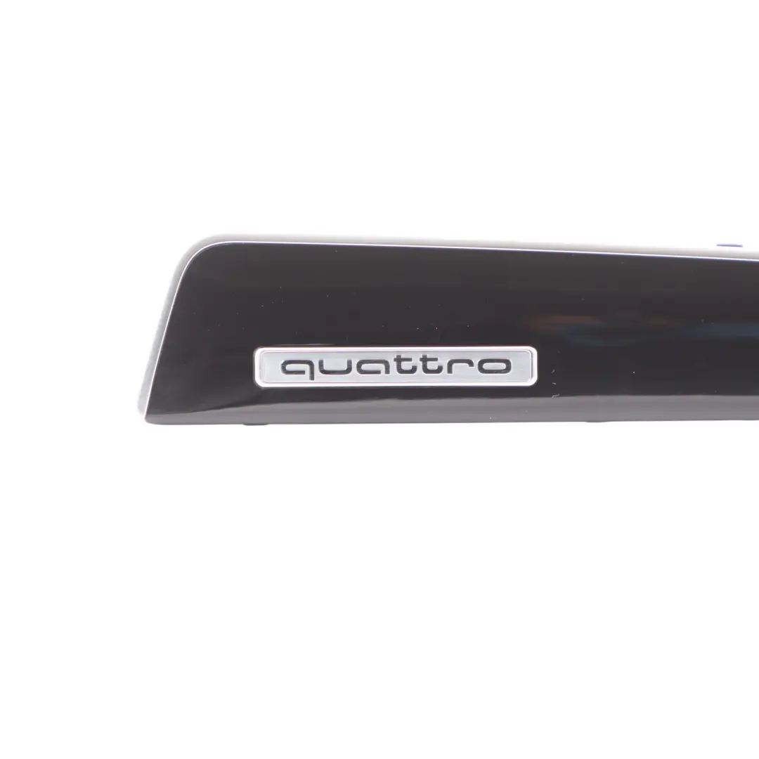 Front Dashboard Panel Trim Cover Quattro Badge High Gloss to Audi Q5 8R with Part number 8R2853189F Audi Q5 8R Front Dashboard Panel Trim Cover Quattro Badge High Gloss - SKU RHD-8R2853189F - Part number 8R2853189F